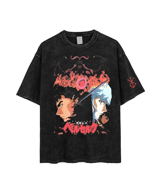 Berserk Acid Wash T-Shirt