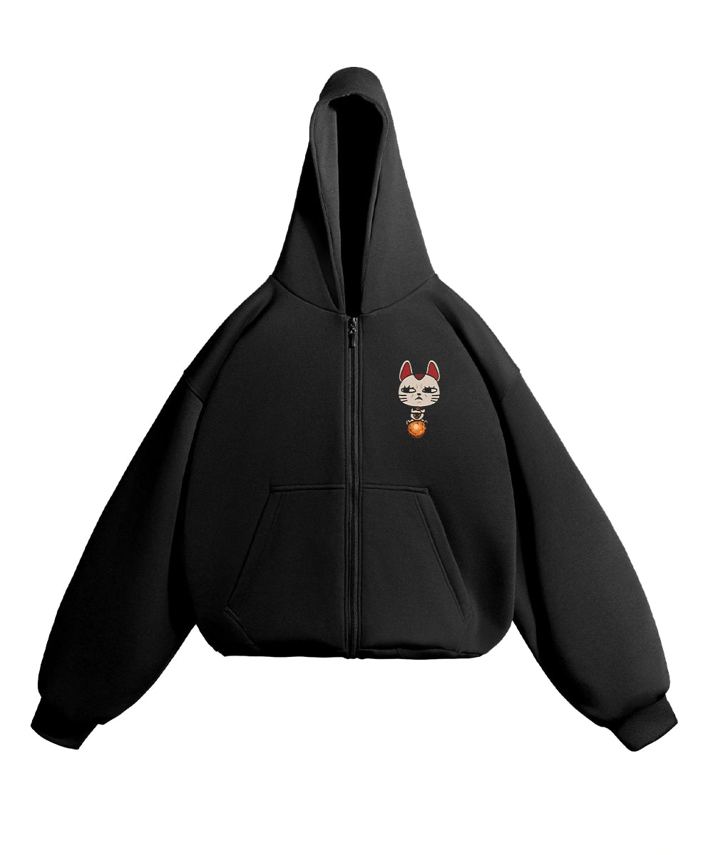 Okarun Balls Zip Hoodie