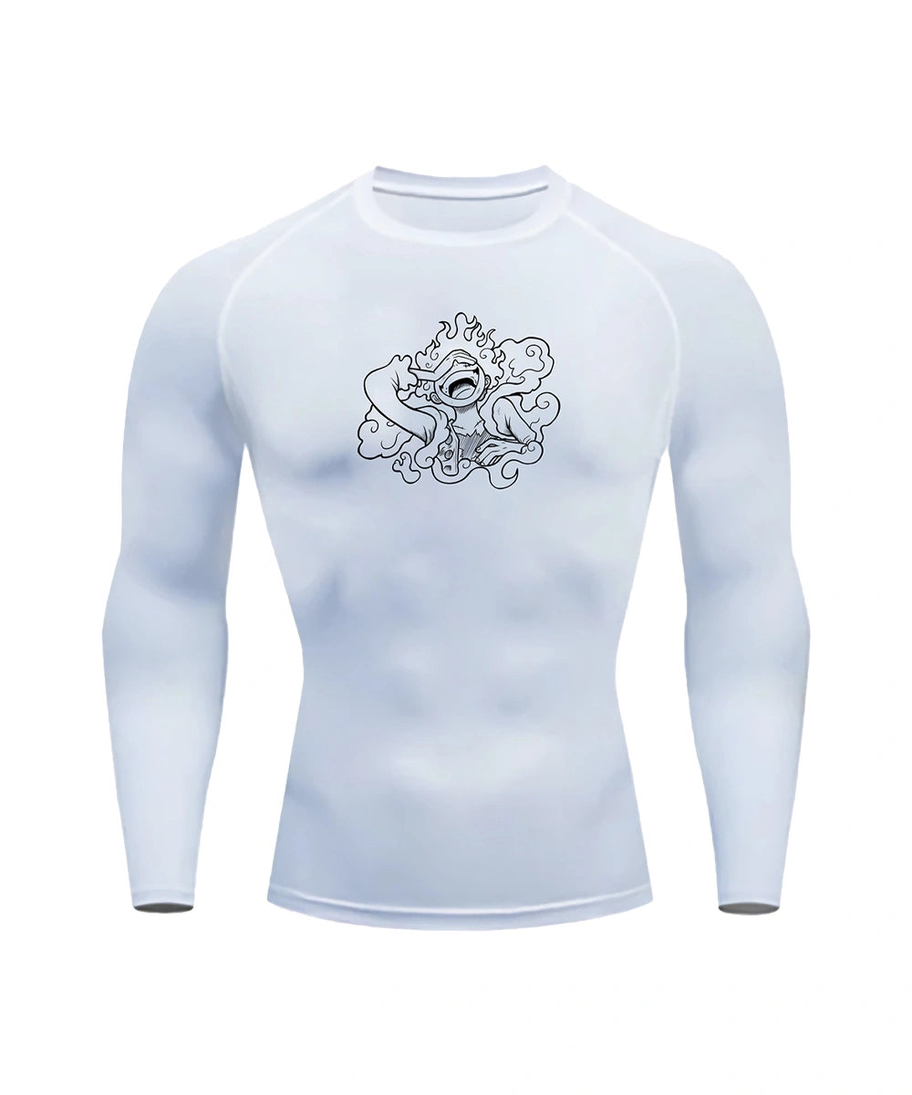 Luffy long sleeve compression