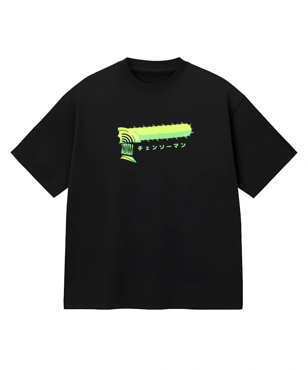 Denji Green Two Sides T-Shirt