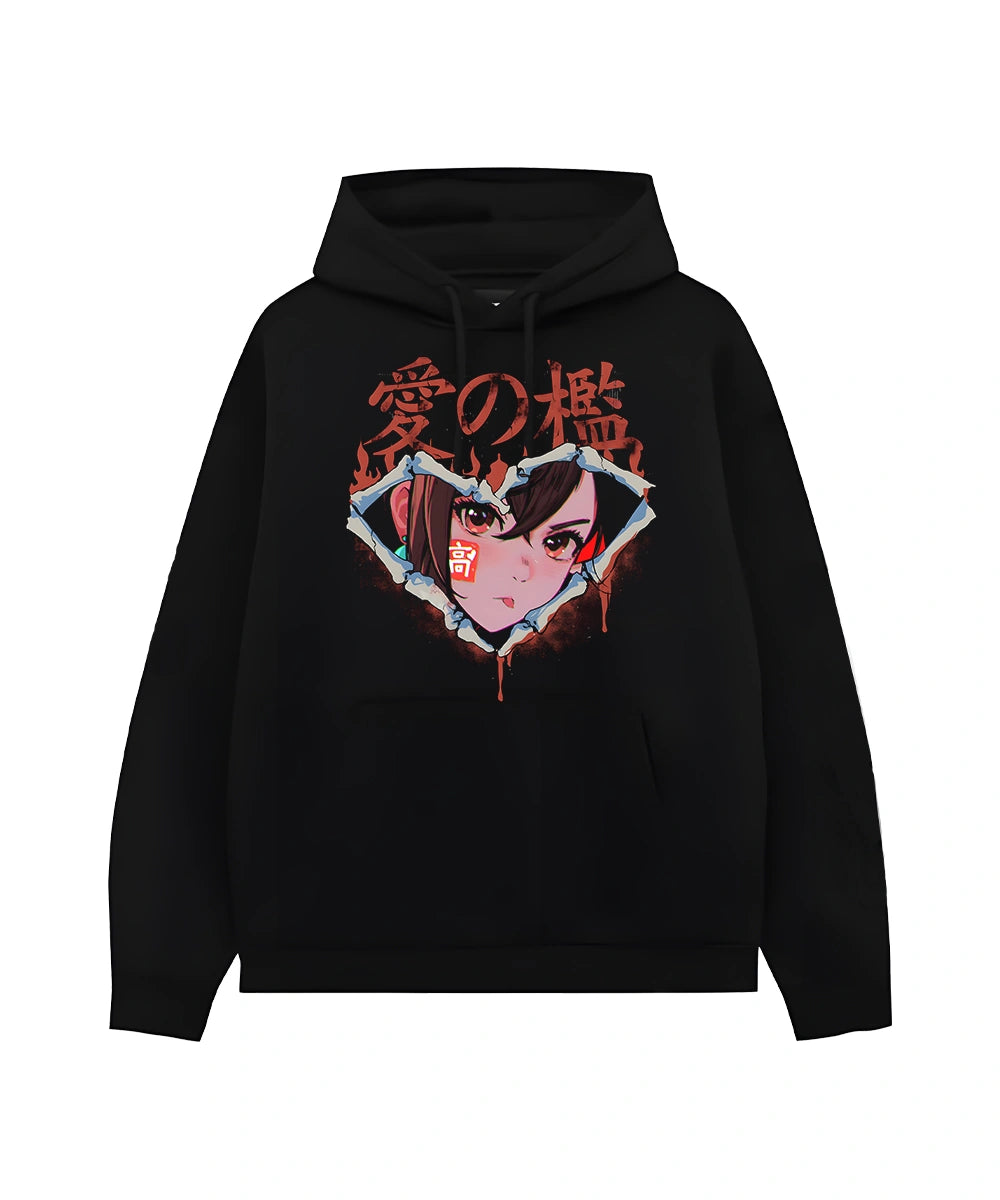 Momo heart Hoodie