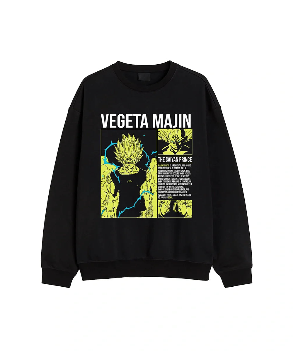 Vegeta Majin Crewneck