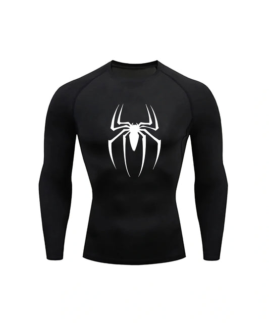Spiderman long sleeve compression