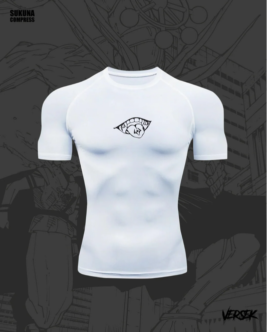 Sukuna Tongue short sleeve compression