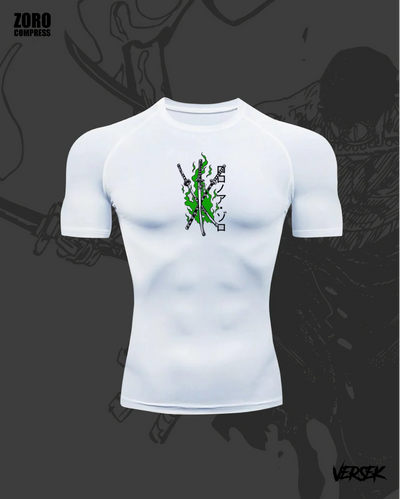 Zoro sword short sleeve compression