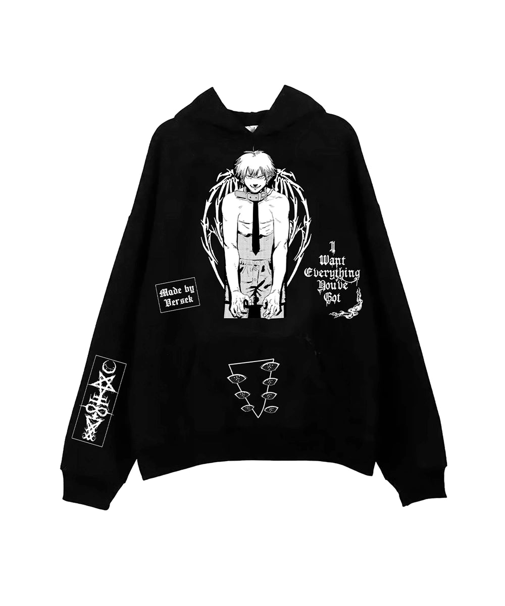 Denji Hurt Me Hoodie