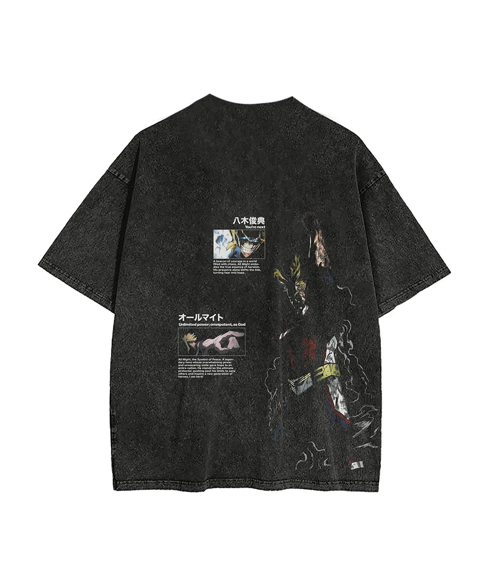 Go Beyond All Might Acid Wash
