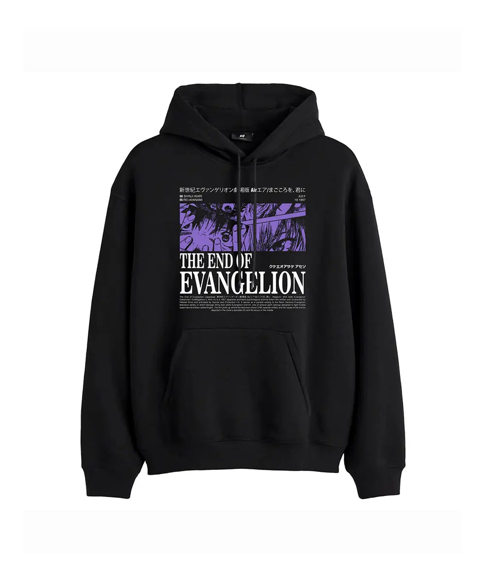 Collection of The end of evangelion Hoodie in a gallery layout