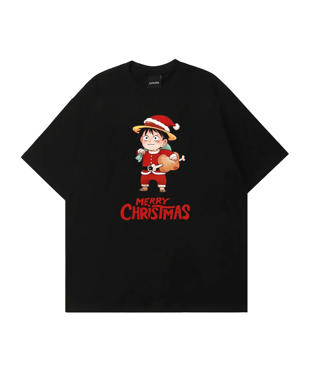 Luffy christmas T-Shirt