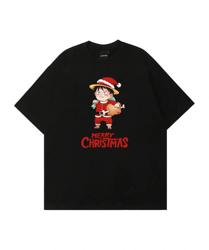 Luffy christmas T-Shirt