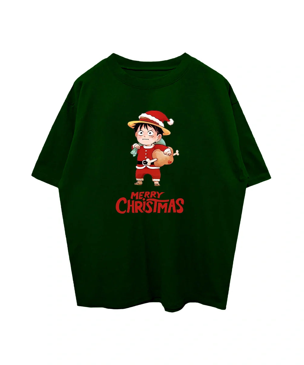 Luffy christmas T-Shirt
