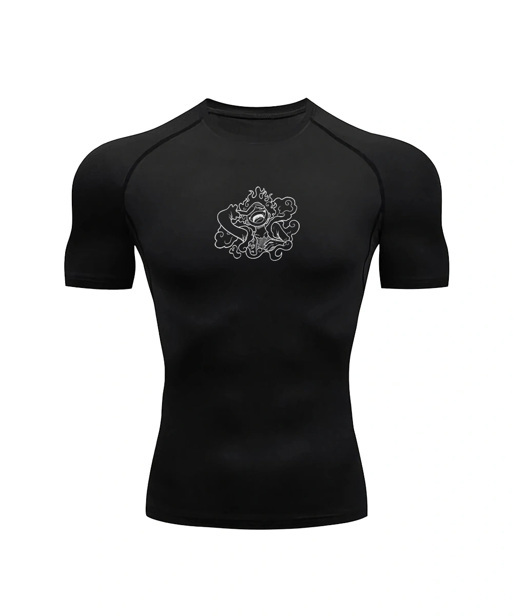 Luffy short sleeve compression