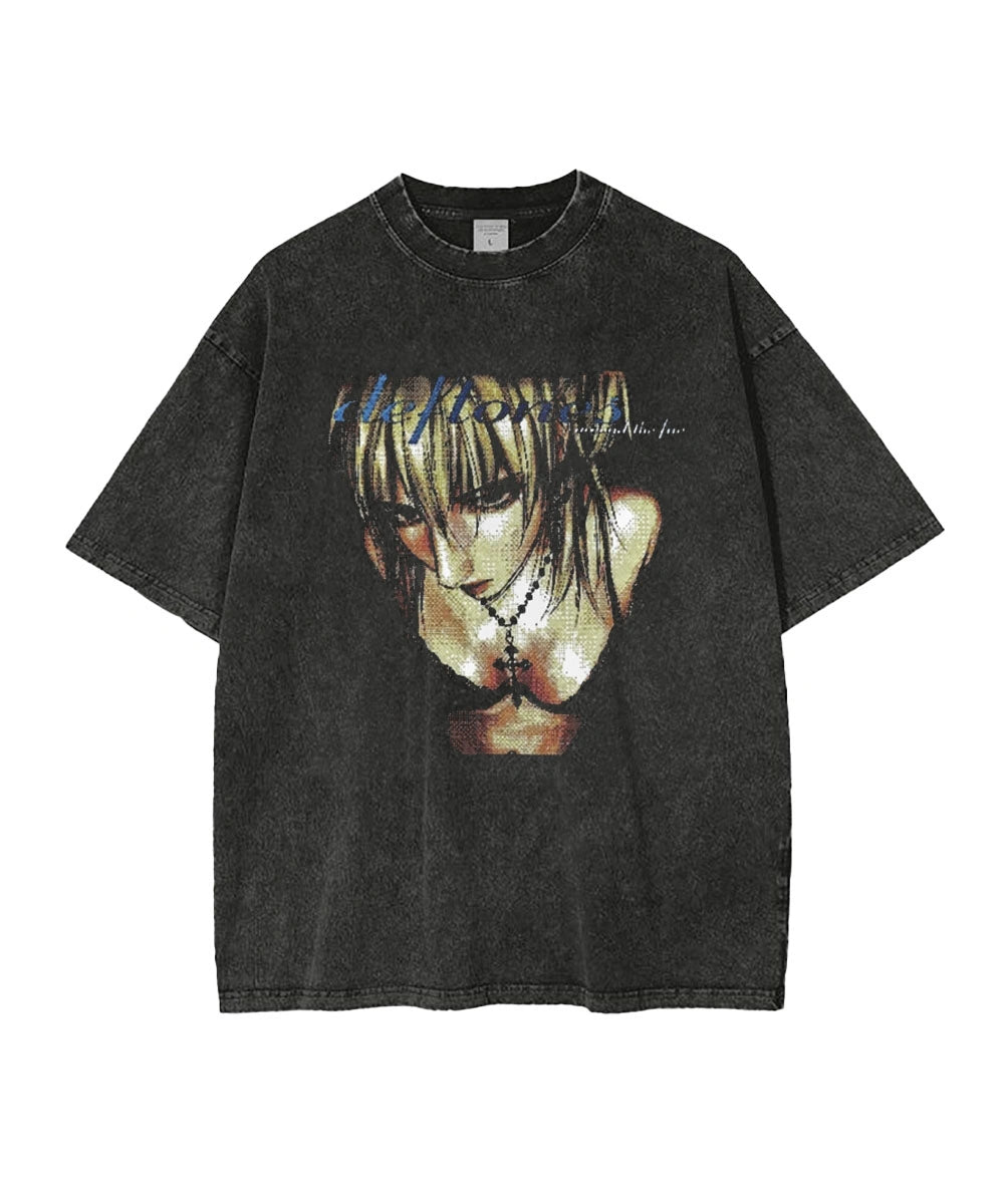 Misa x Deftones Acid Wash