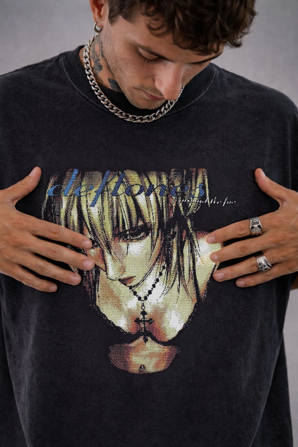 Misa x Deftones Acid Wash