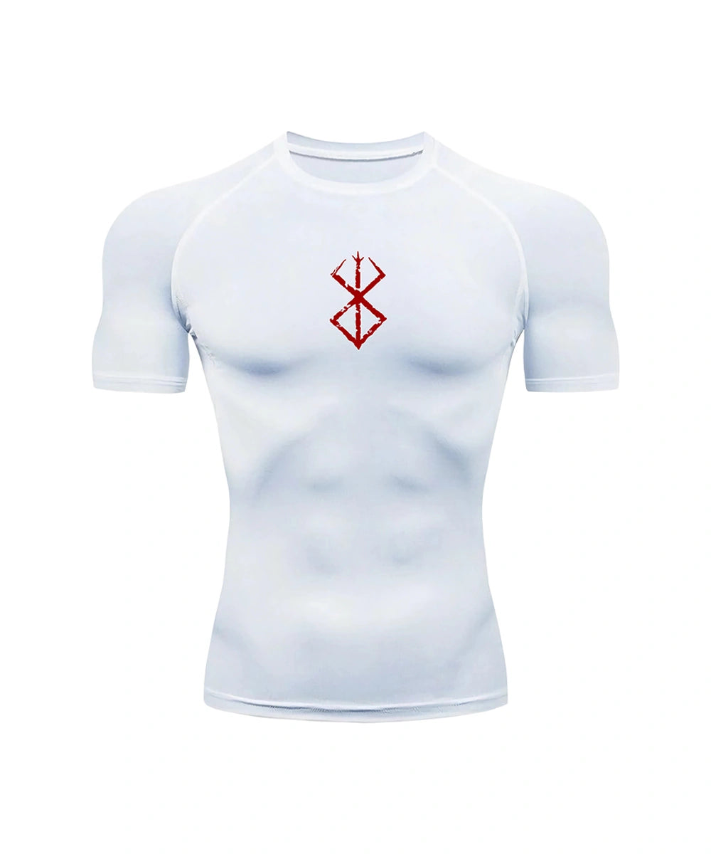 Brand of sacrifice short sleeve compression