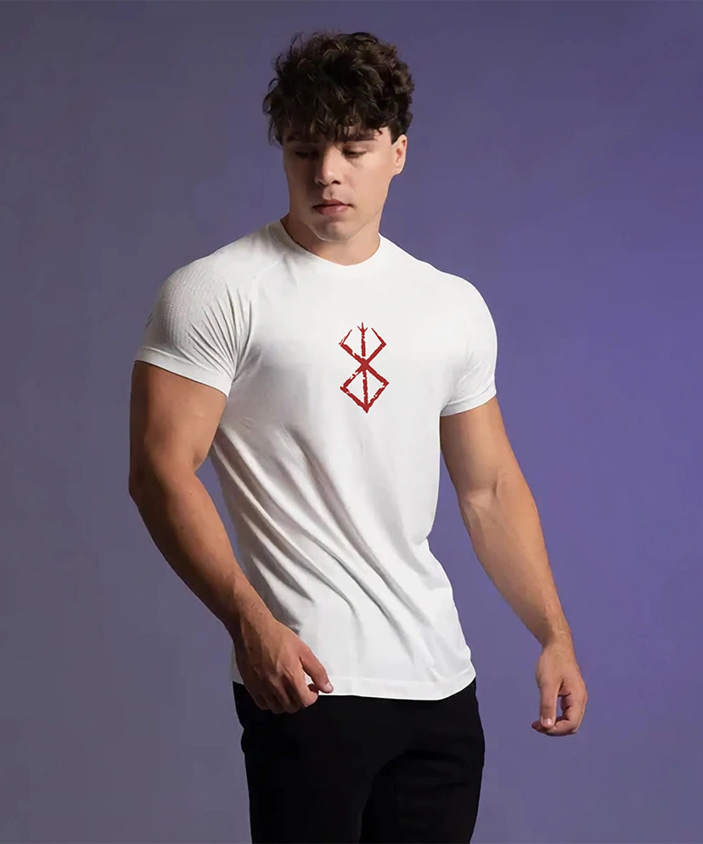 Brand of sacrifice short sleeve compression