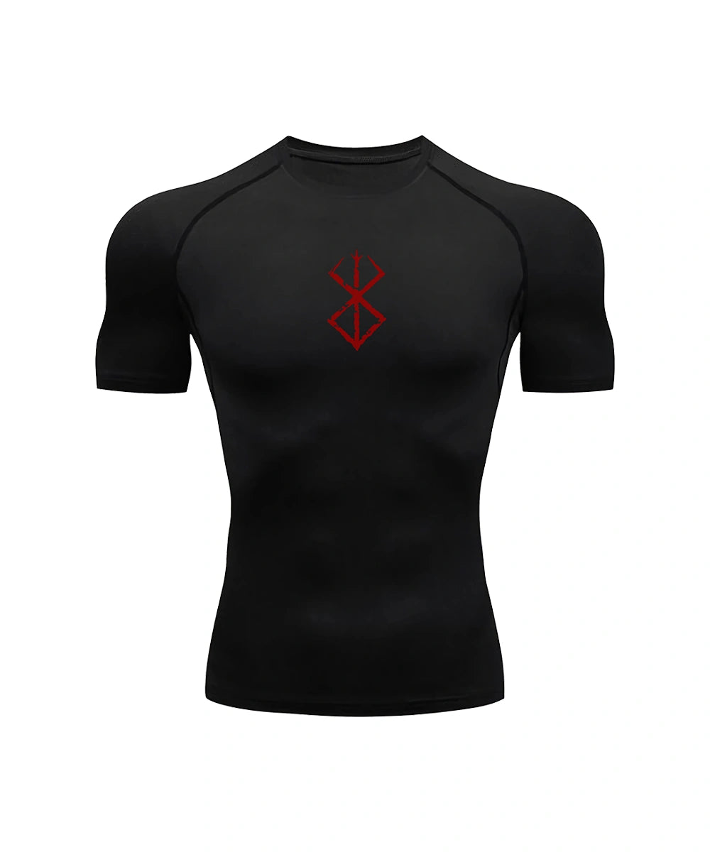 Brand of sacrifice short sleeve compression