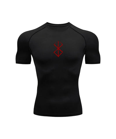 Brand of sacrifice short sleeve compression