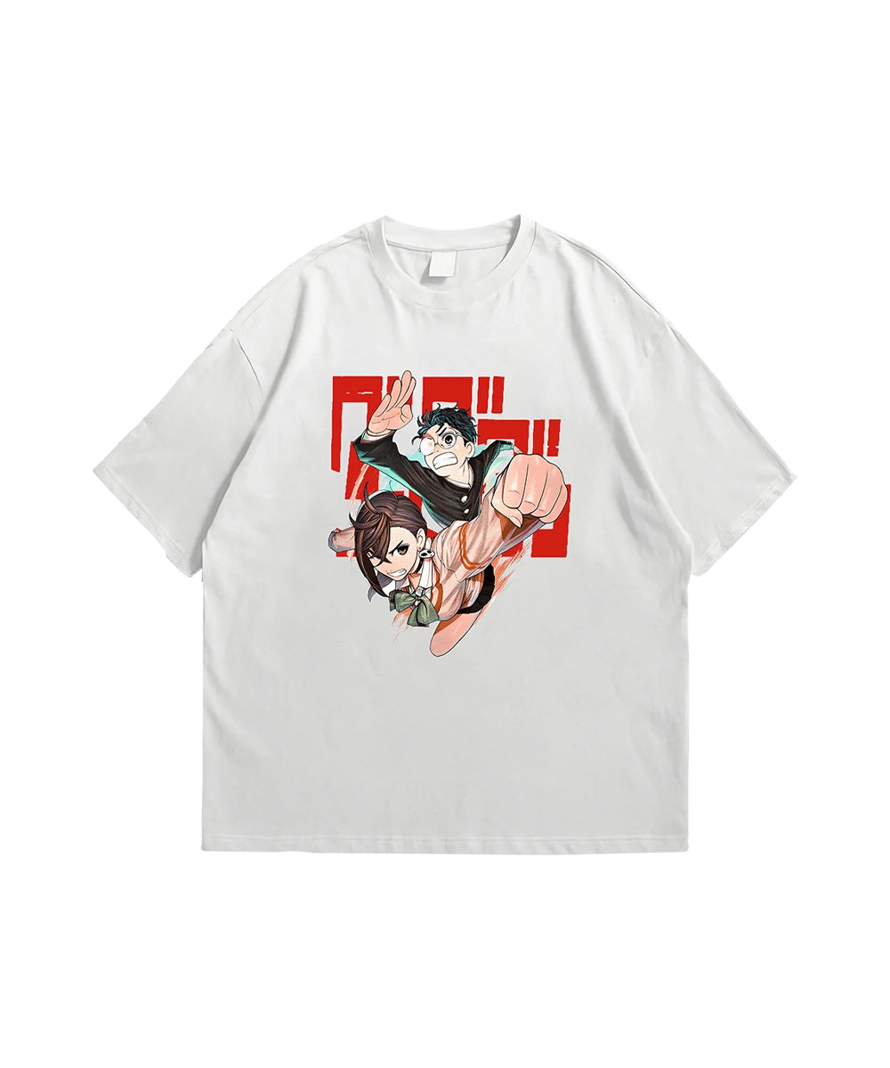 Collection of Momo x Okarun T-Shirt in a gallery layout