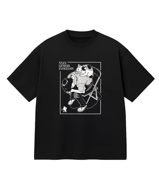 Nyang Genesis Evangelion T-Shirt