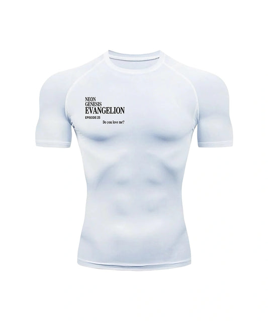 Neon Genesis short sleeve compression