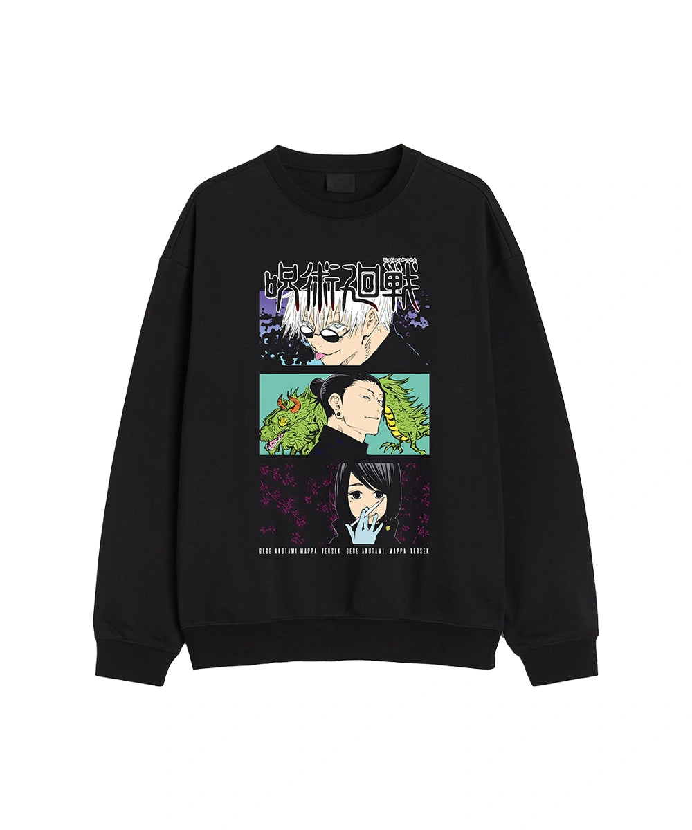 Gojo x Geto x Shoko Crewneck