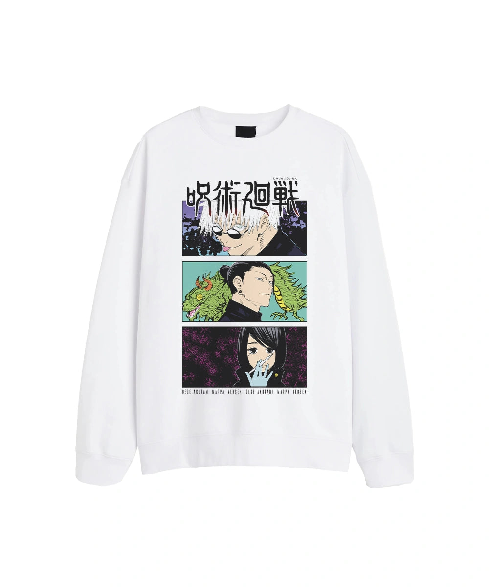 Gojo x Geto x Shoko Crewneck