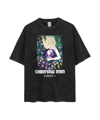 Reze Flower Acid Wash