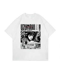 Collection of Uzumaki Horror T-Shirt in a gallery layout