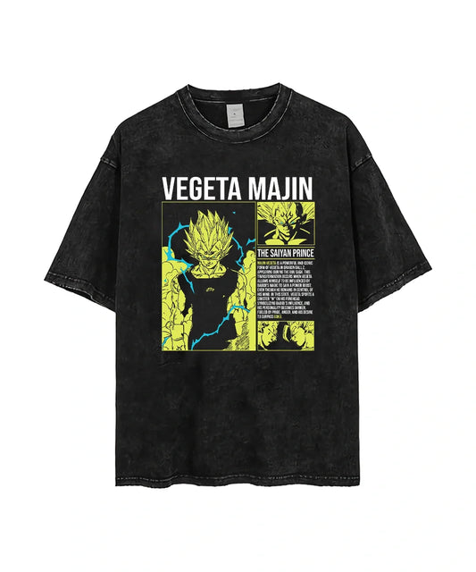 Vegeta Majin Acid Wash