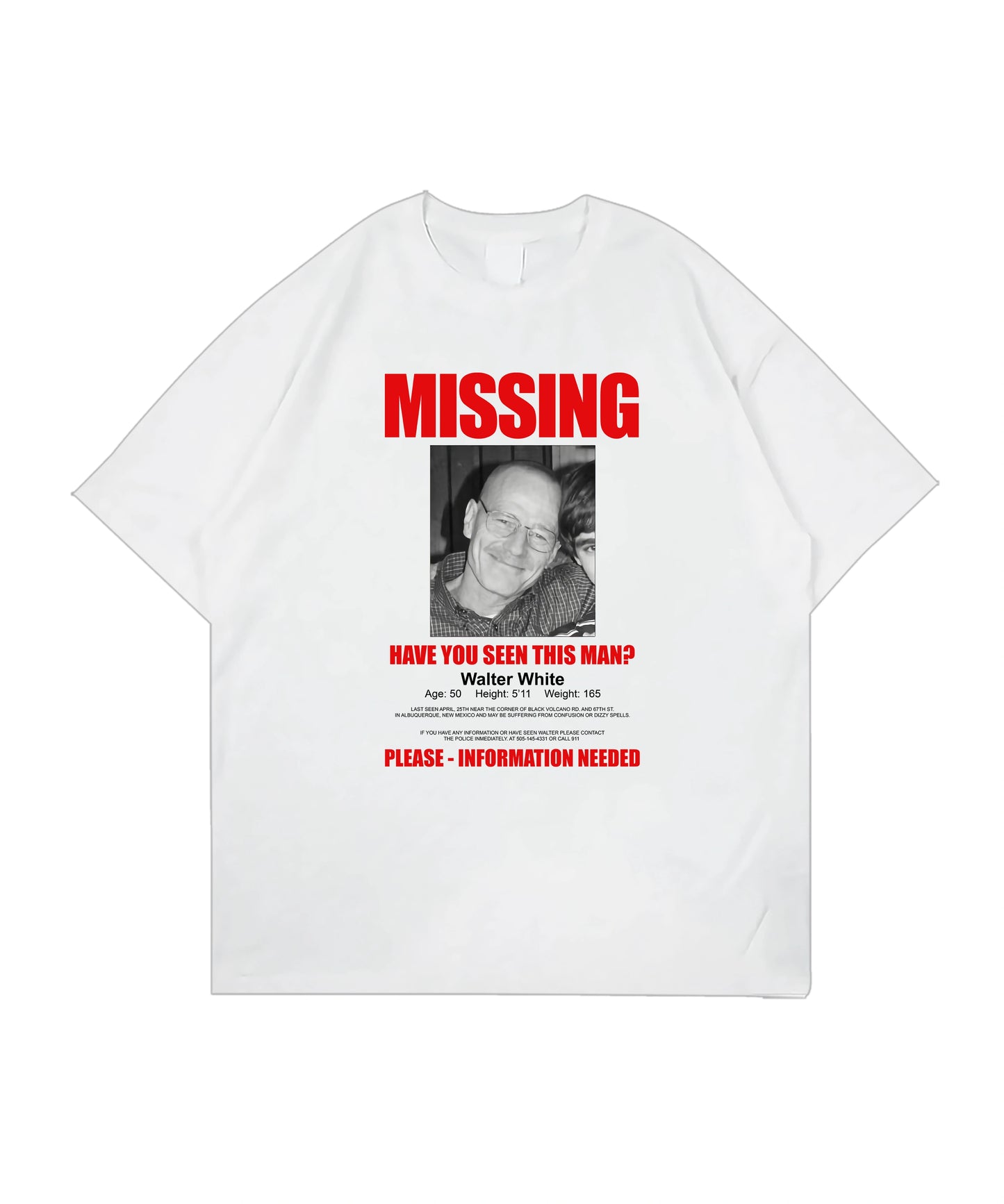 Walter Missing T-Shirt