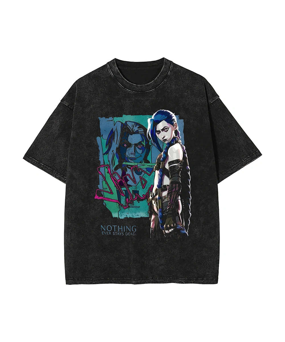 Jinx Acid Wash T-Shirt
