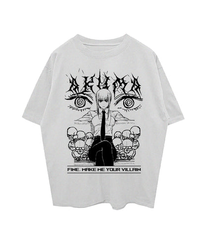 Makima Akuma B&W T-Shirt
