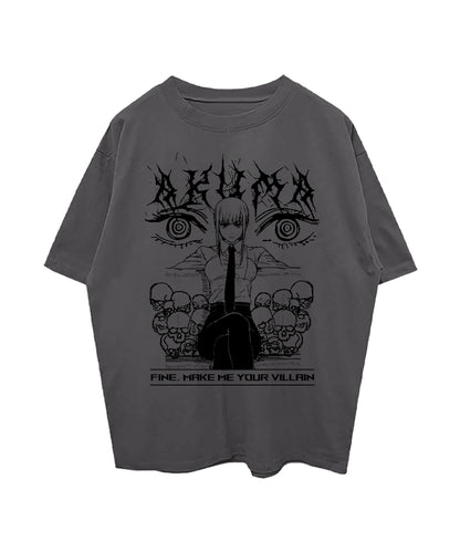 Makima Akuma B&W T-Shirt