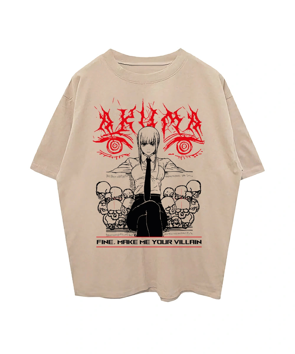 Collection of Makima Akuma T-Shirt in a gallery layout