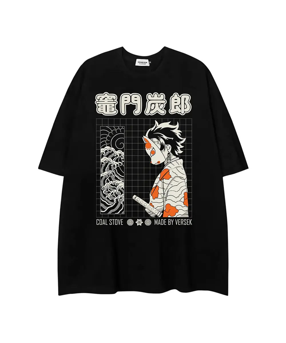 Collection of Tanjiro Orange T-Shirt in a gallery layout