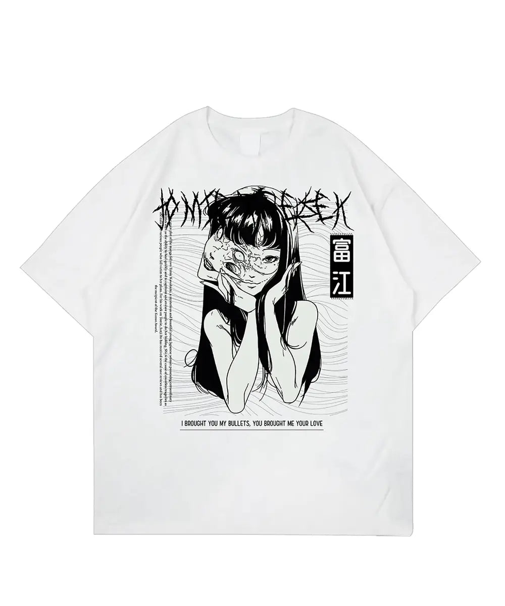 Collection of Tomie Bullet T-Shirt in a gallery layout